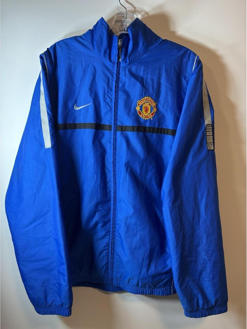 Manchester United Training Football Jacket 2002/03 Adults Large Nike D949